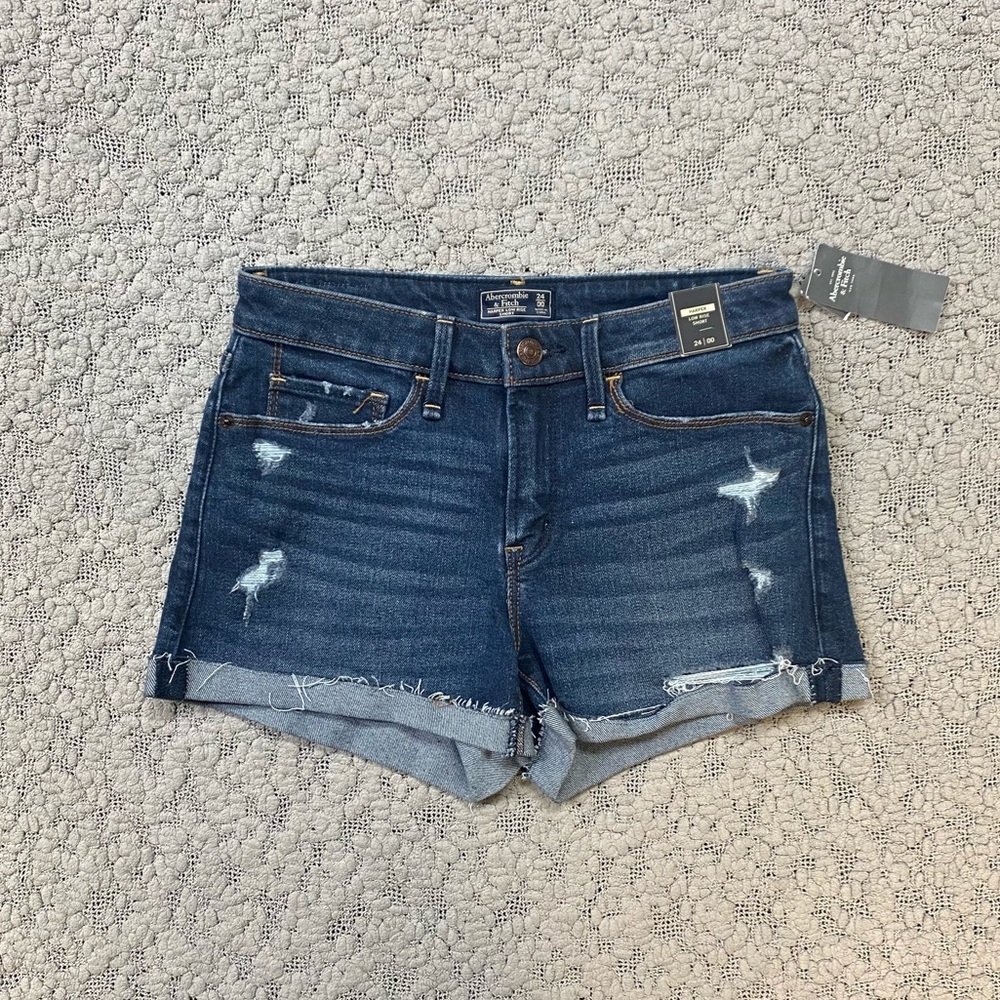 Abercrombie & Fitch Harper Low Rise Short Shorts